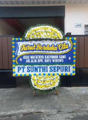 Papan Bunga Duka di Malind