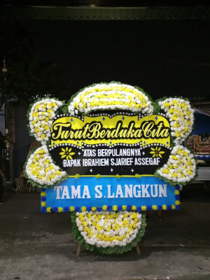 Papan Bunga Duka di Malind